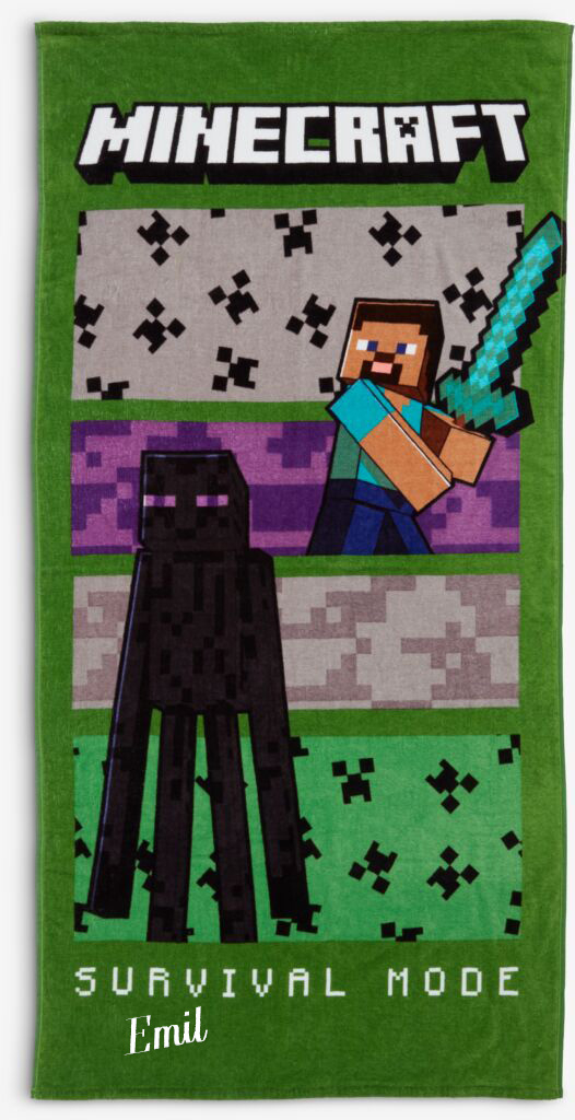 Badhandduk, Minecraft