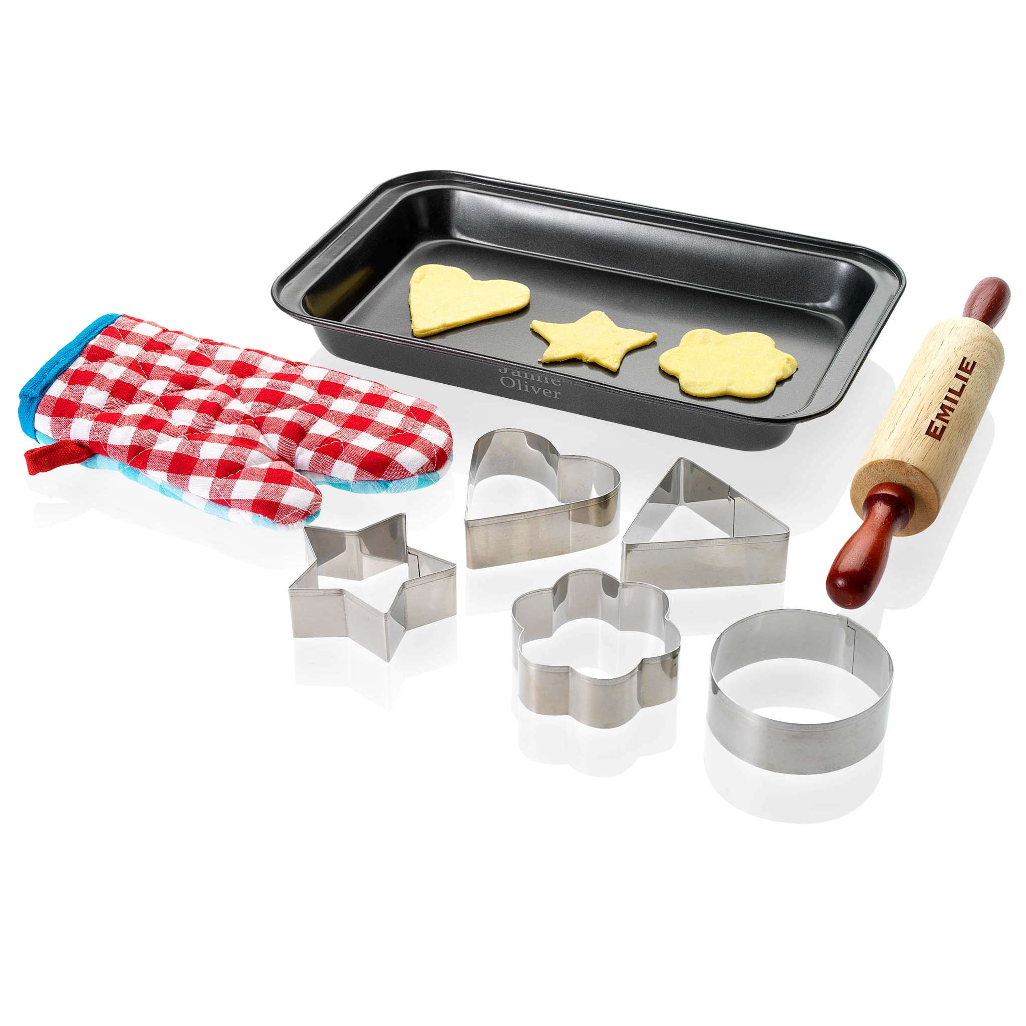 Jamie Oliver bakset och pepparkaksformar