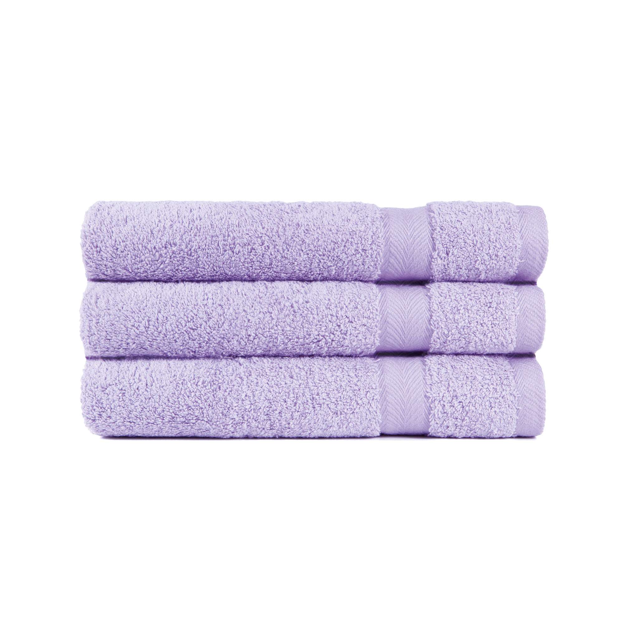 Royal badehåndkle med laurel design, lavendel