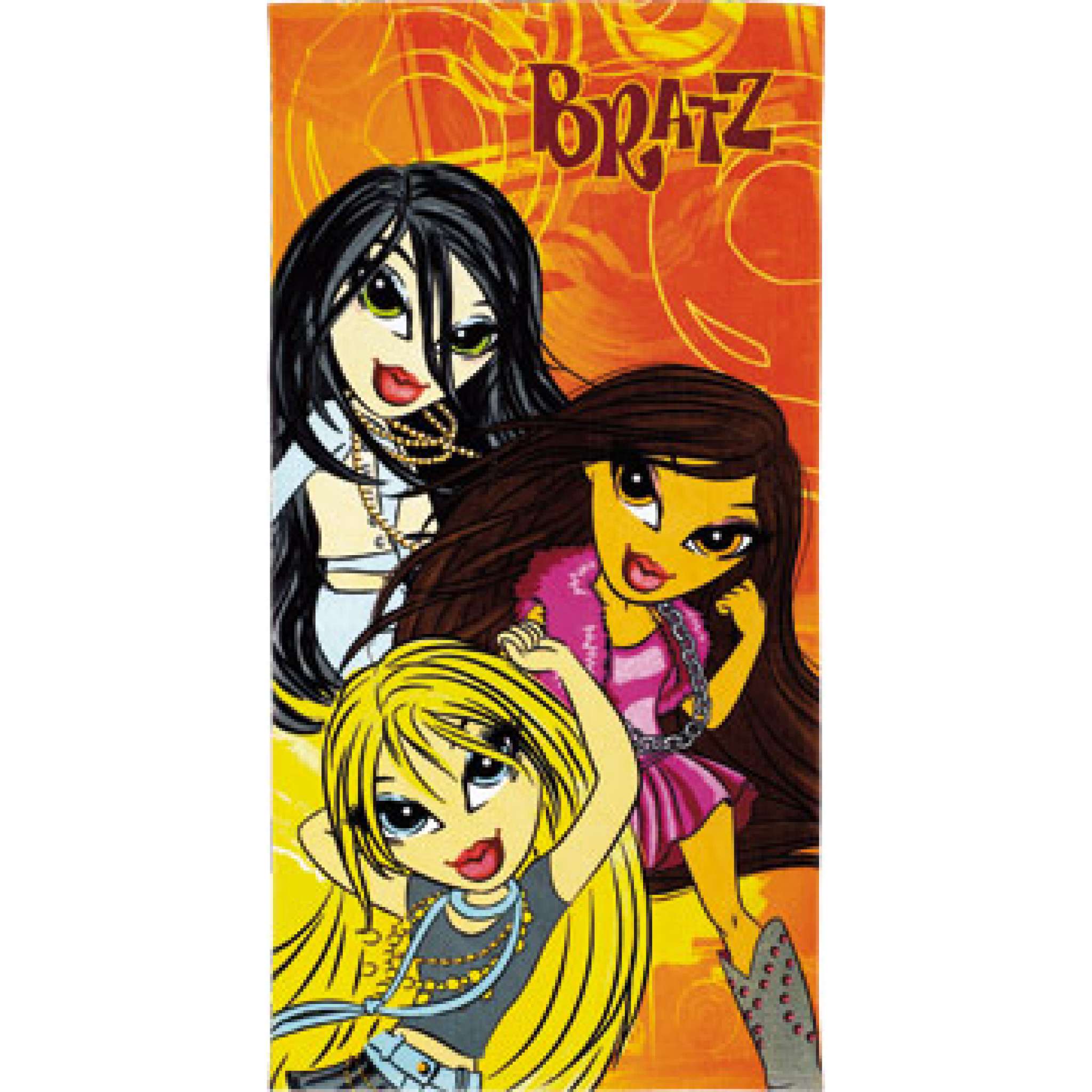 Badhandduk Bratz 75x150 cm