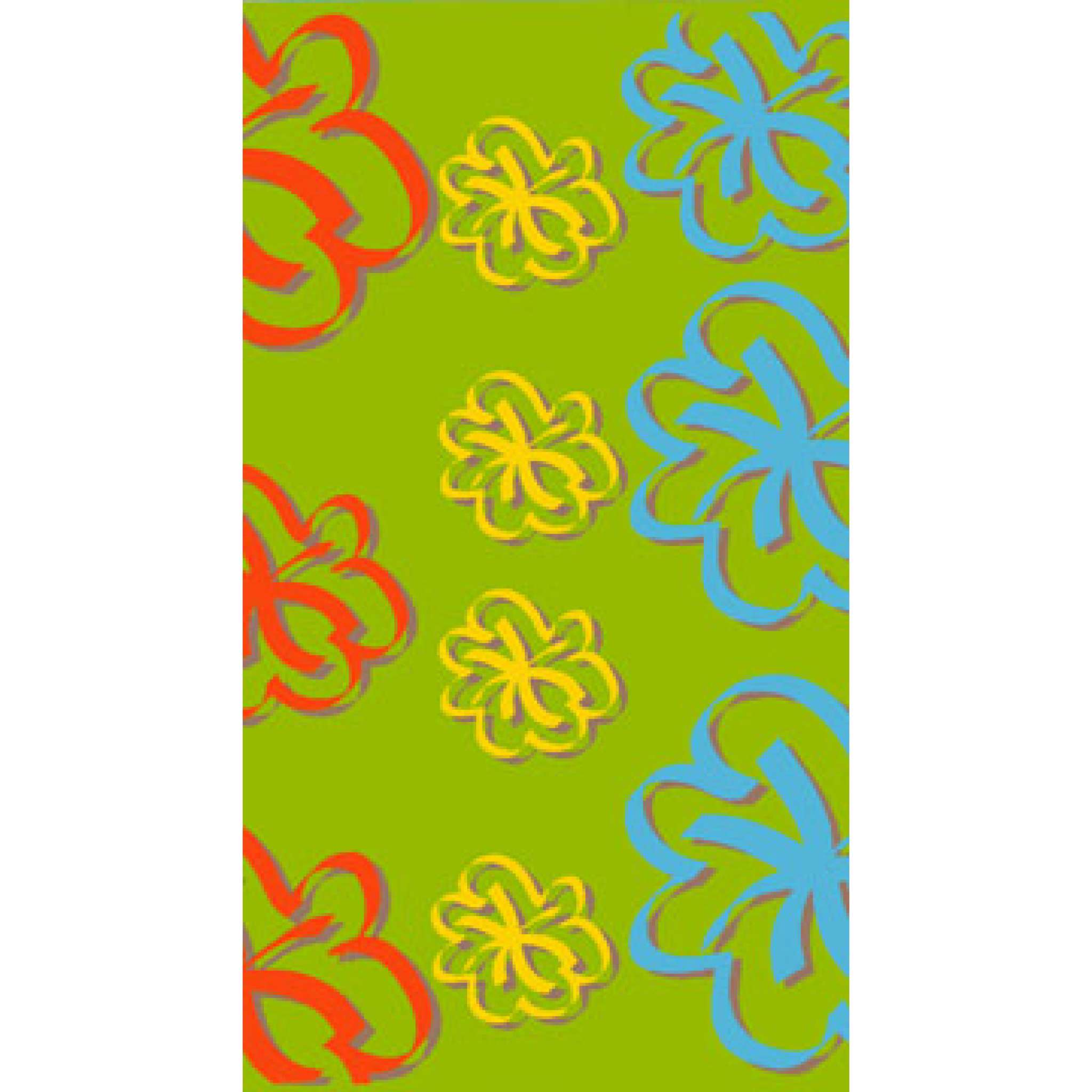Strandlakan Lime Konfetti