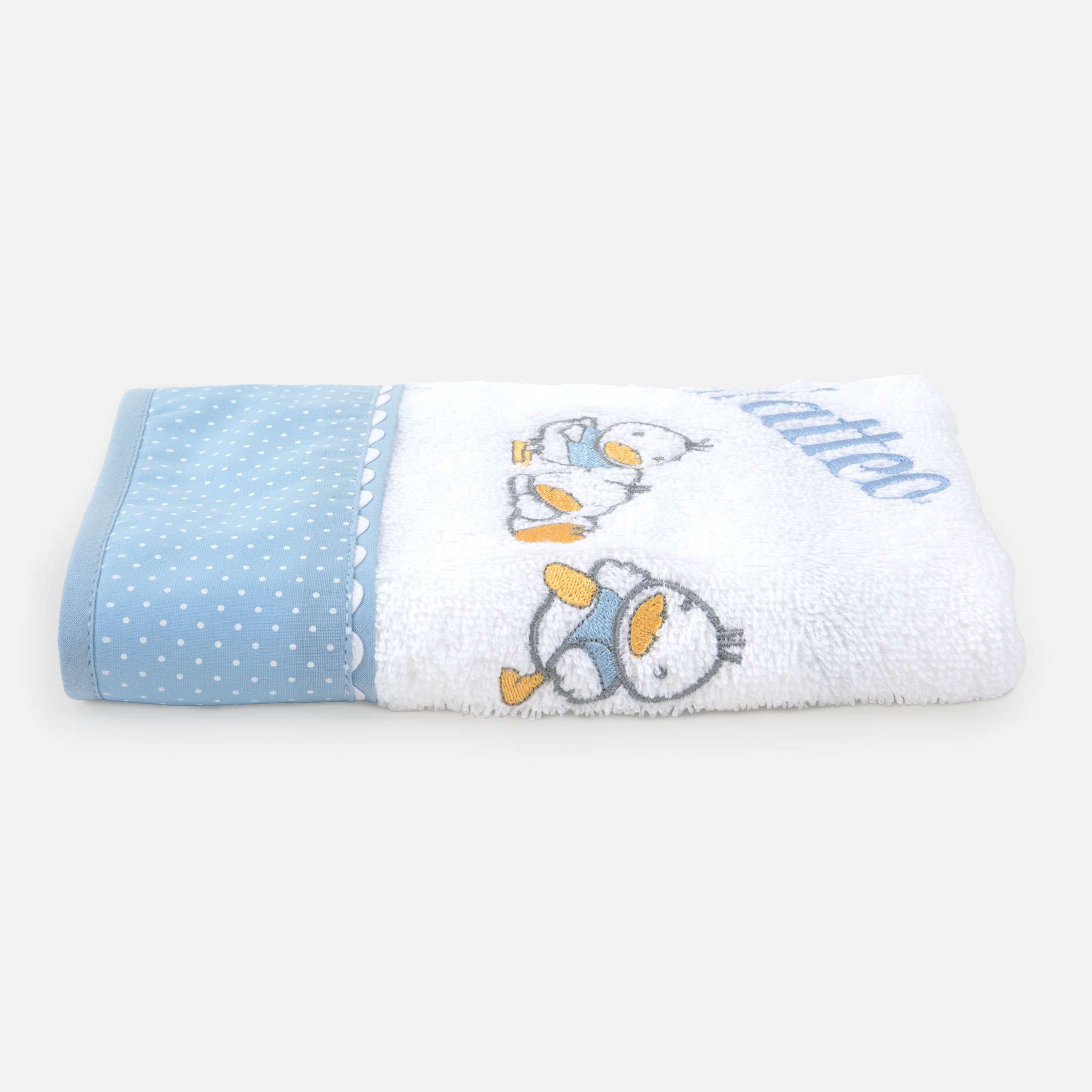 Ducks Blue Handduk 30x50 cm