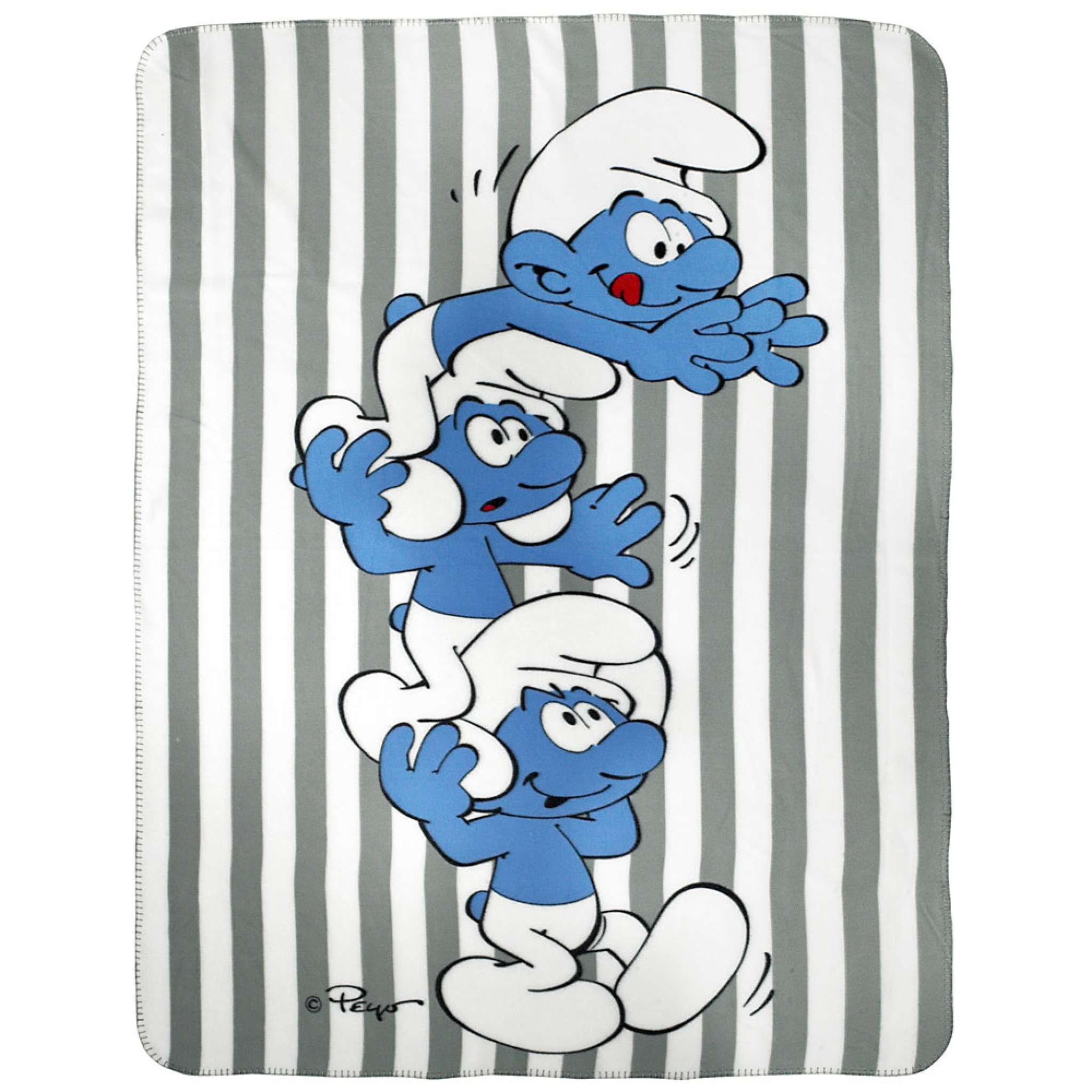 Fleecepläd, Smurf 