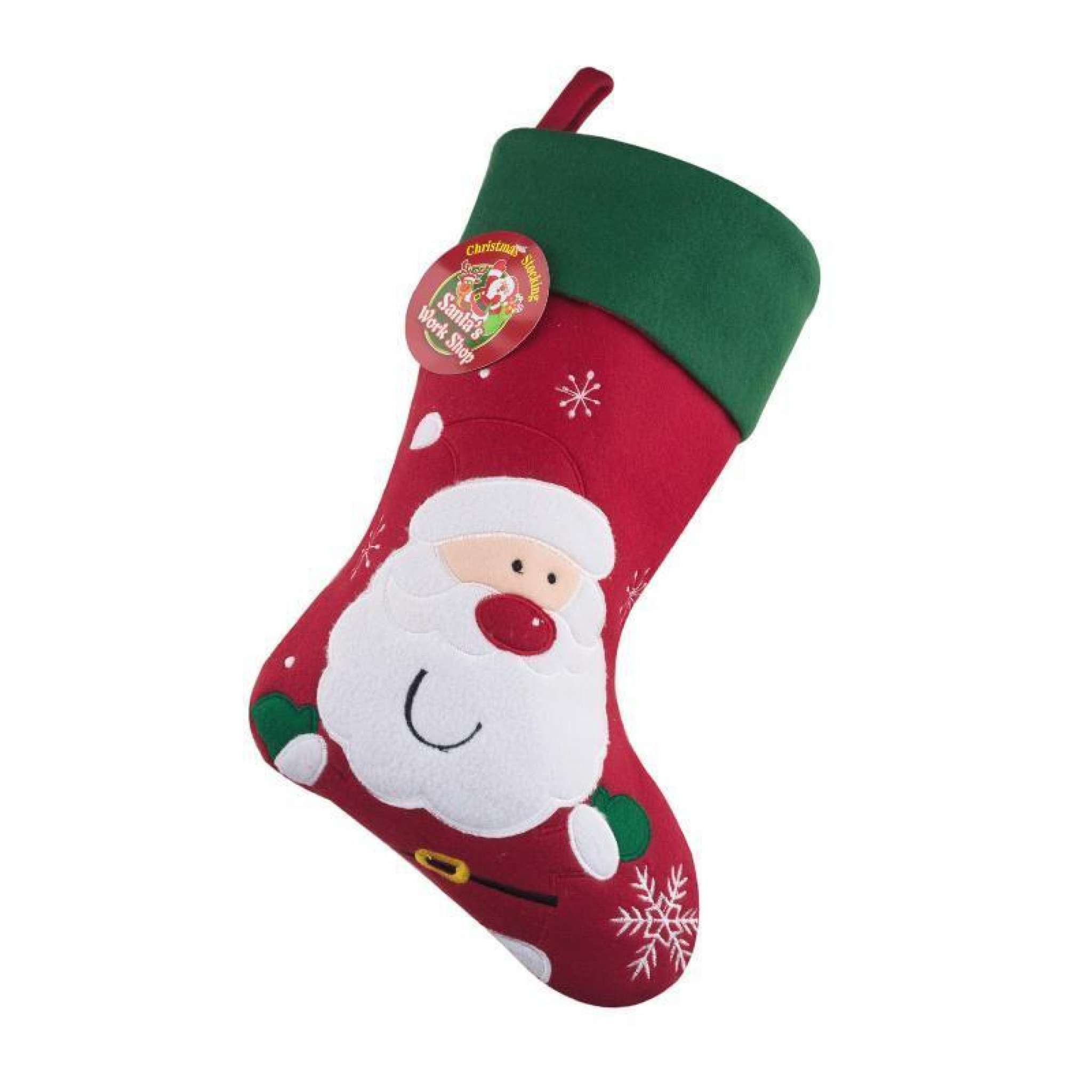 Julstrumpa Premium, Tomte grön topp