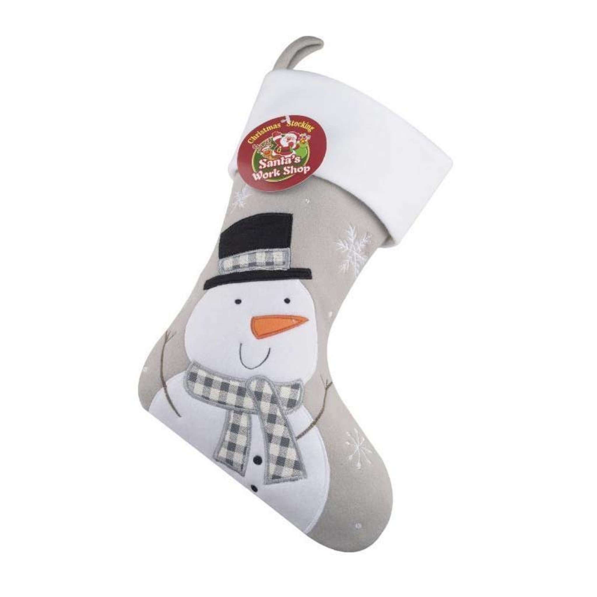 Julstrumpa Premium, Tomte grå