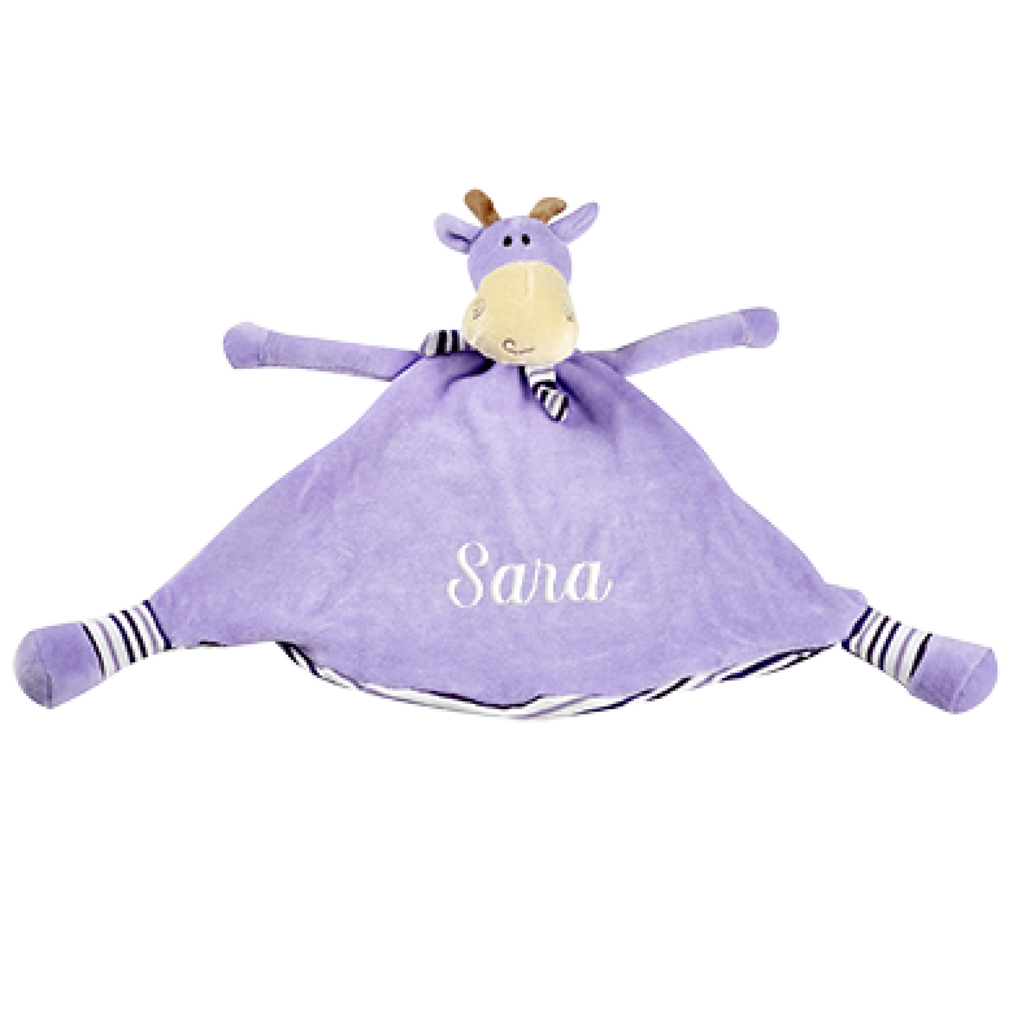 Cubbies Snuttefilt Giraff ljus lila