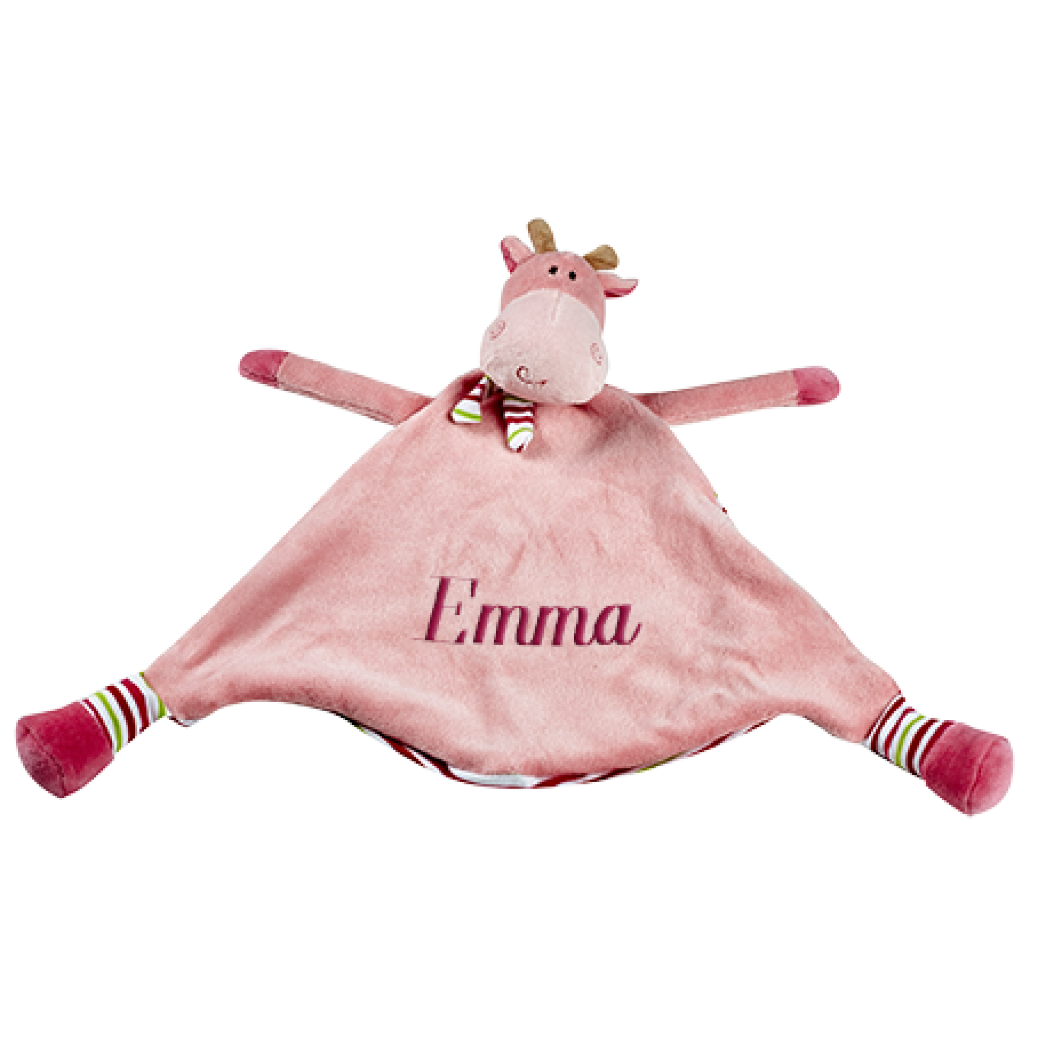 Cubbies Snuttefilt Giraff ljus rosa