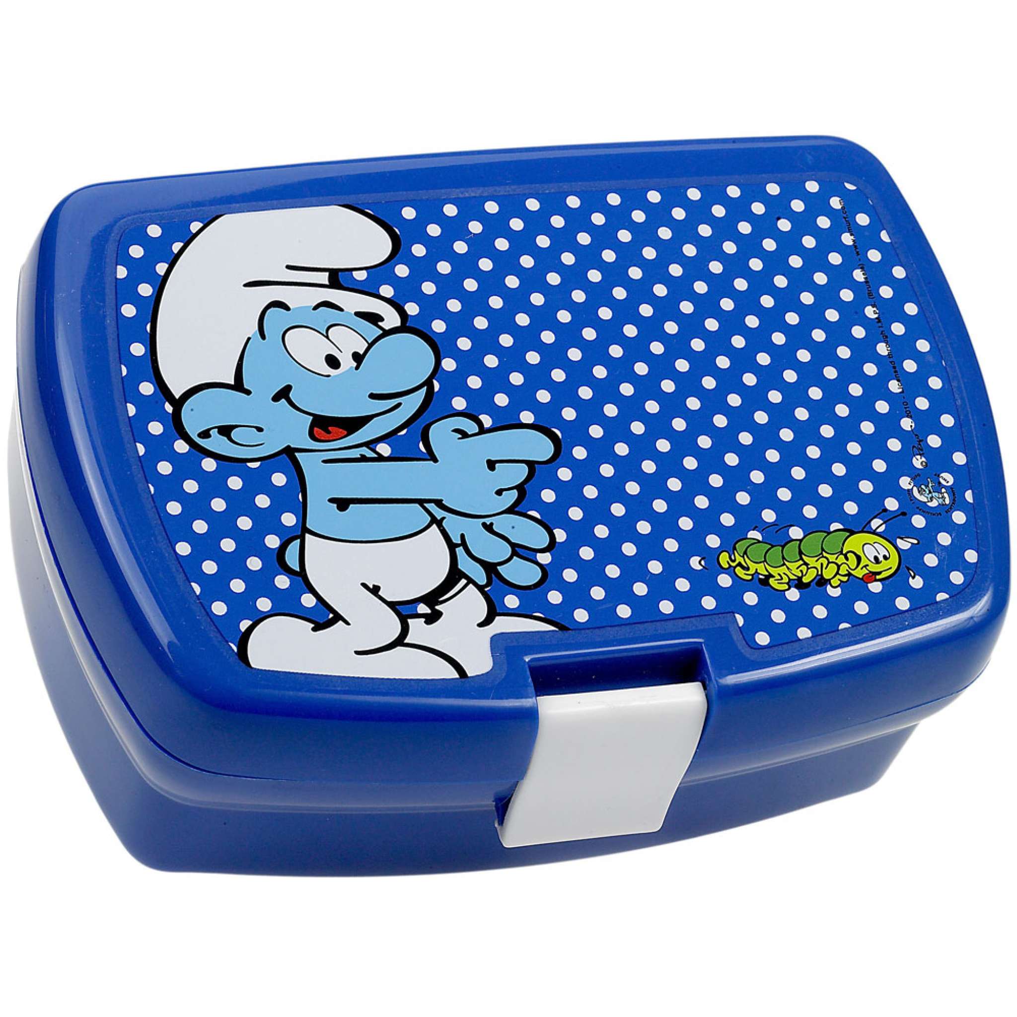 Lunchbox Smurf Blå
