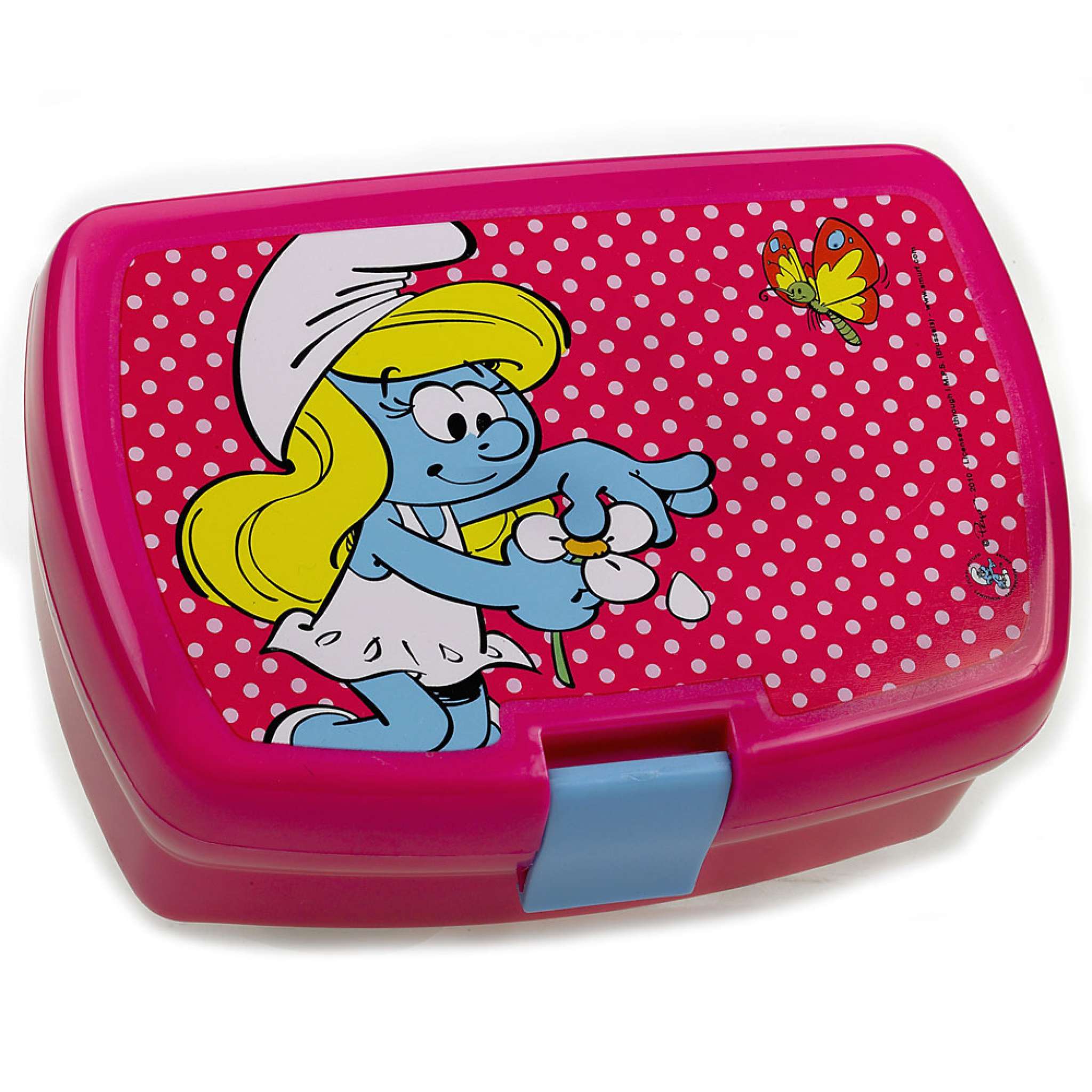 Lunchbox Smurf Rosa