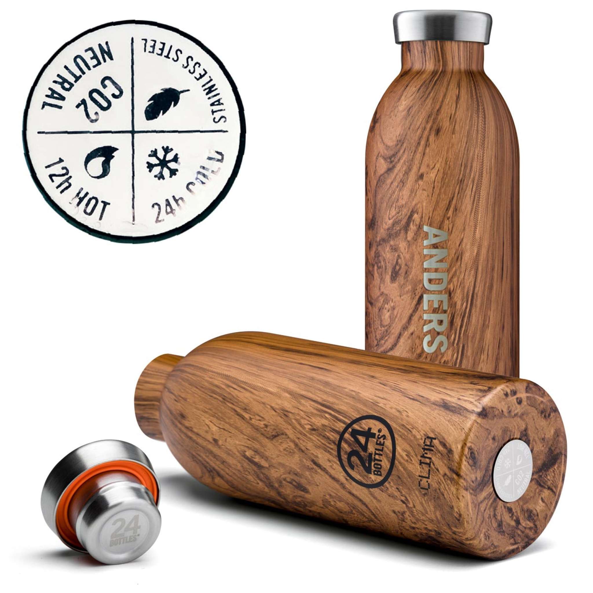 Clima 24Bottles 850 ml Sequoia Wood