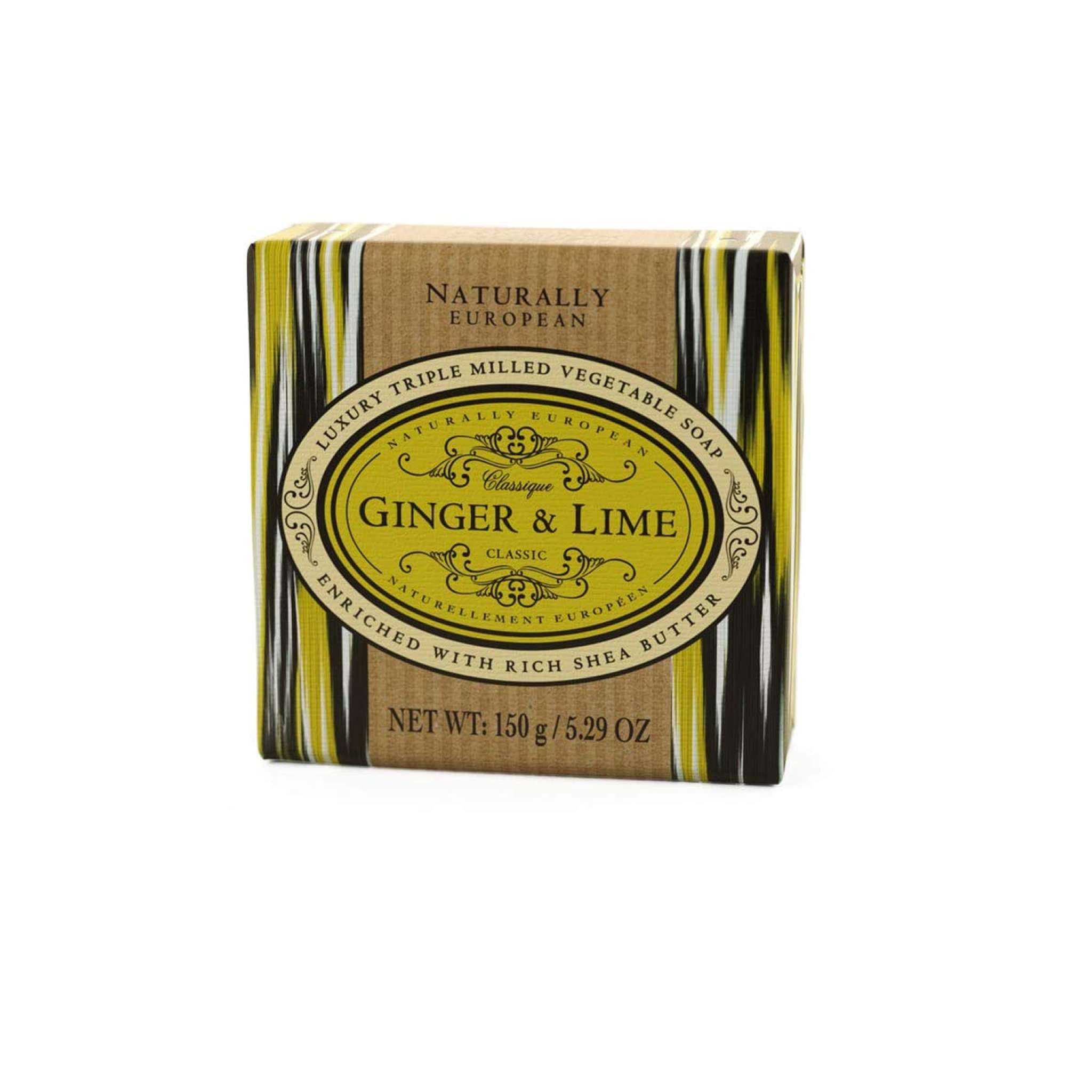 Ginger & Lime Naturally European tvål