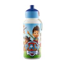 Robust dricksflaska från Mepal i stötsäkert material med Paw Patrol motiv