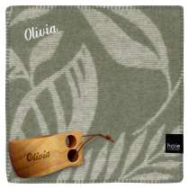 Sittunderlag från Høie i ull, tillsammans med turkopp. Båda med samma namn.