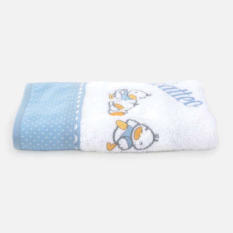 Ducks Blue Handduk 30x50 cm