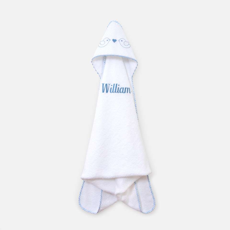Ballon Blue Cape/huvhandduk