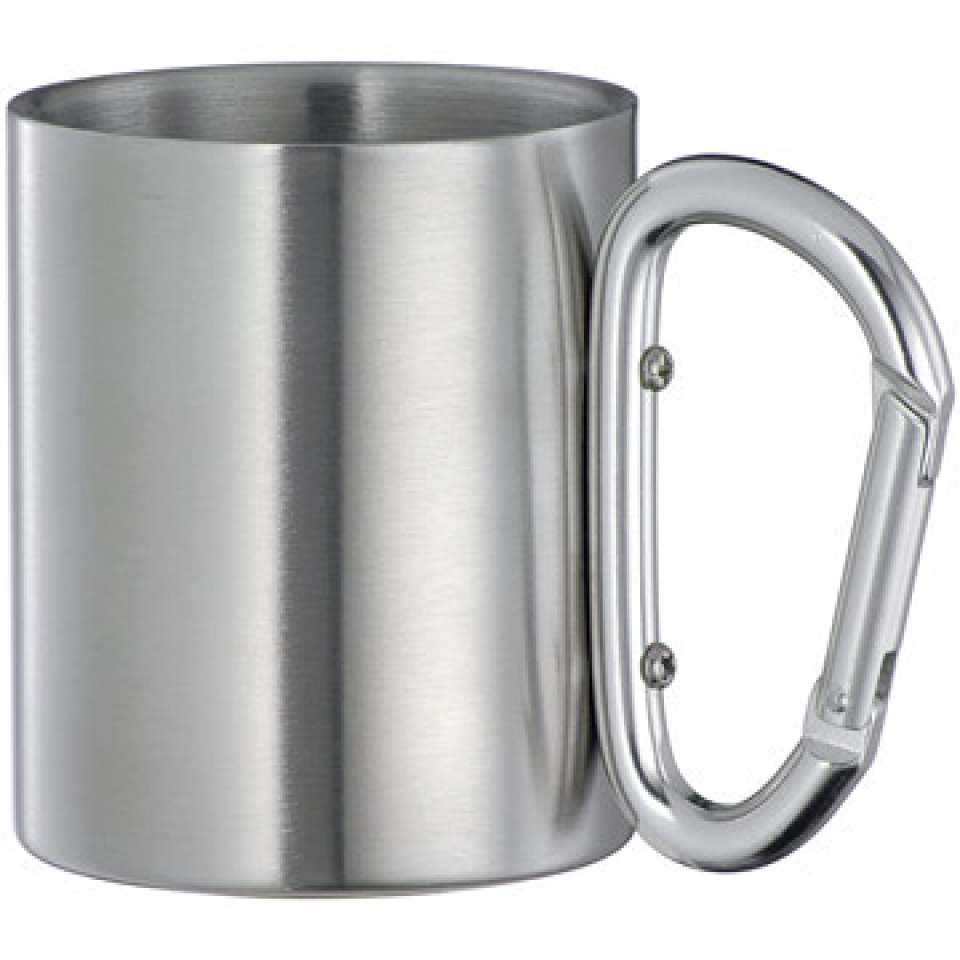 Stålkopp med kabinkrok