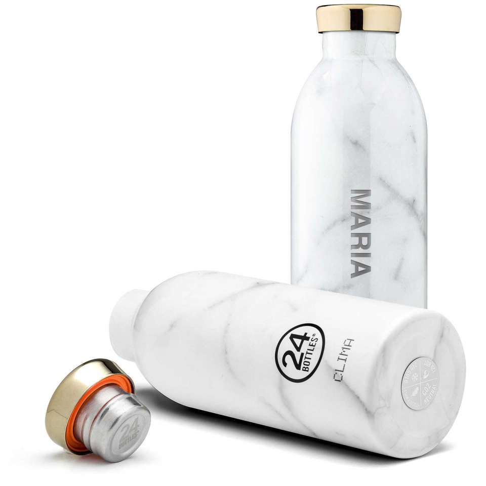 Clima 24Bottles 850 ml White marble
