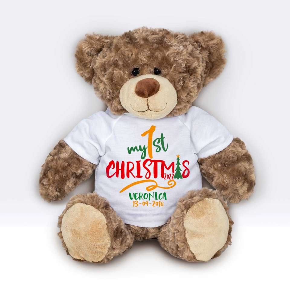 Teddy T-shirt My first Christmas