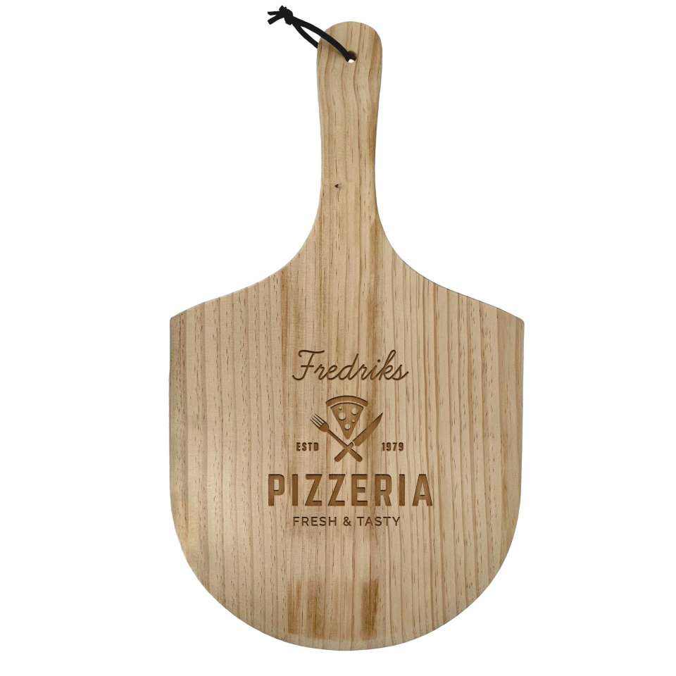 Pizzaspade Angelse 53,5x30,5 cm med pizzamotiv