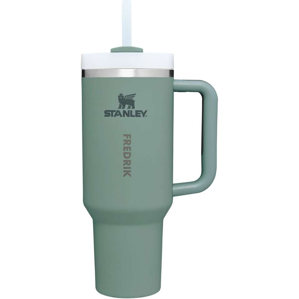 Stanley Mugg 1,18 liter, grön med graverat namn