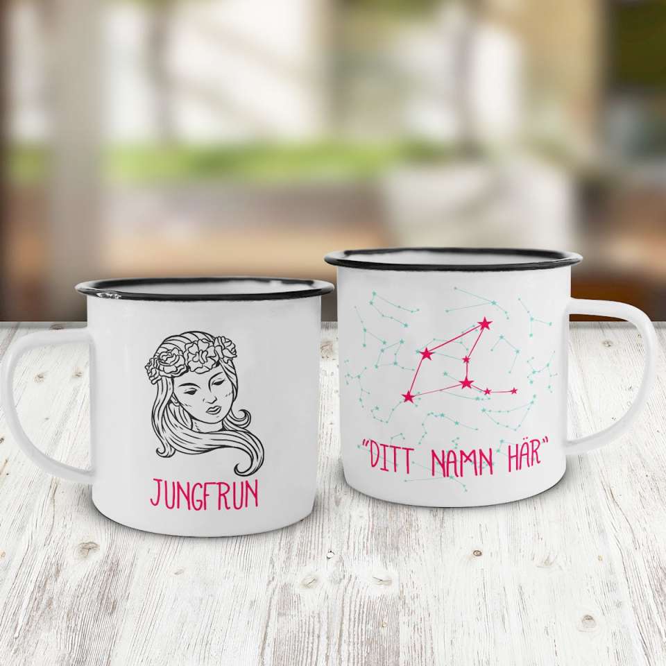 Emaljkopp, Stjärntecken jungfrun
